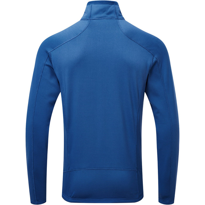 2024 Gill Mnner OS Thermal Zip Neck Top 1081. Atlantic Blue